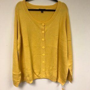 Mustard Yellow Cardigan